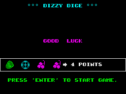 Dizzy Dice (1986)(Players Software)